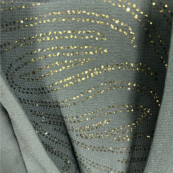 Me Boss Green Dress and Matching Cardigan Embellished Trim Formal Church - Picture 3 of 13